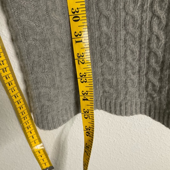 Sundance Cardigan Sweater Coat Patchwork Lambswool Blend Duster Buttons Medium - Picture 15 of 16